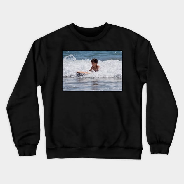 in the waves Crewneck Sweatshirt by sma1050